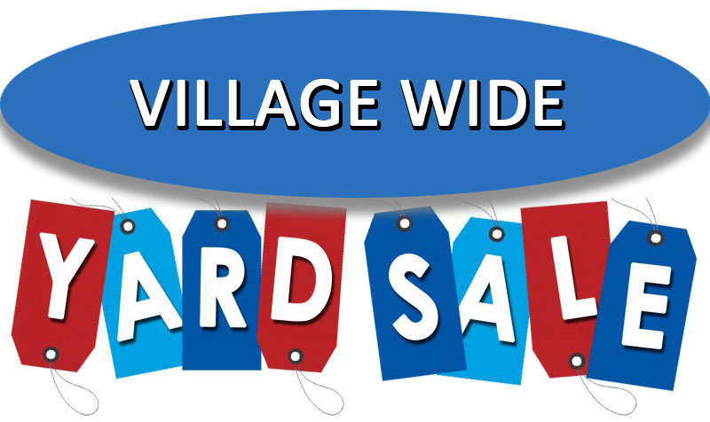 Village of North Hornell Yard Sale July 18 and July 19, 2025